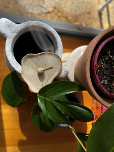 organic edge incense burner